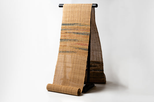 しな織 帯 モコモコ織