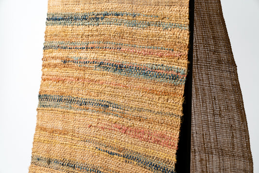 しな織 帯 モコモコ織